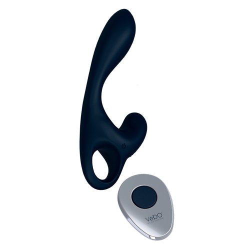 Vedo Cowboy Prostate Vibrator - Jet Black